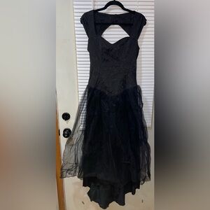 Lip Service black maxi dress, size L